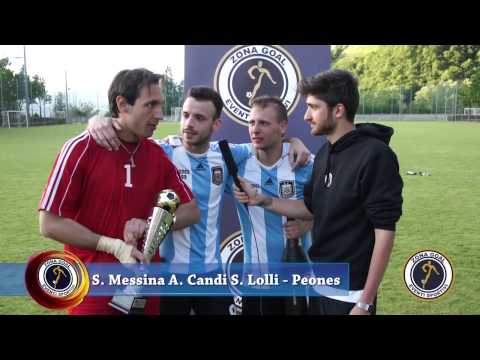 Zona Goal: 1° Campione D'Italia Cup - Finale - Peones - Interviste