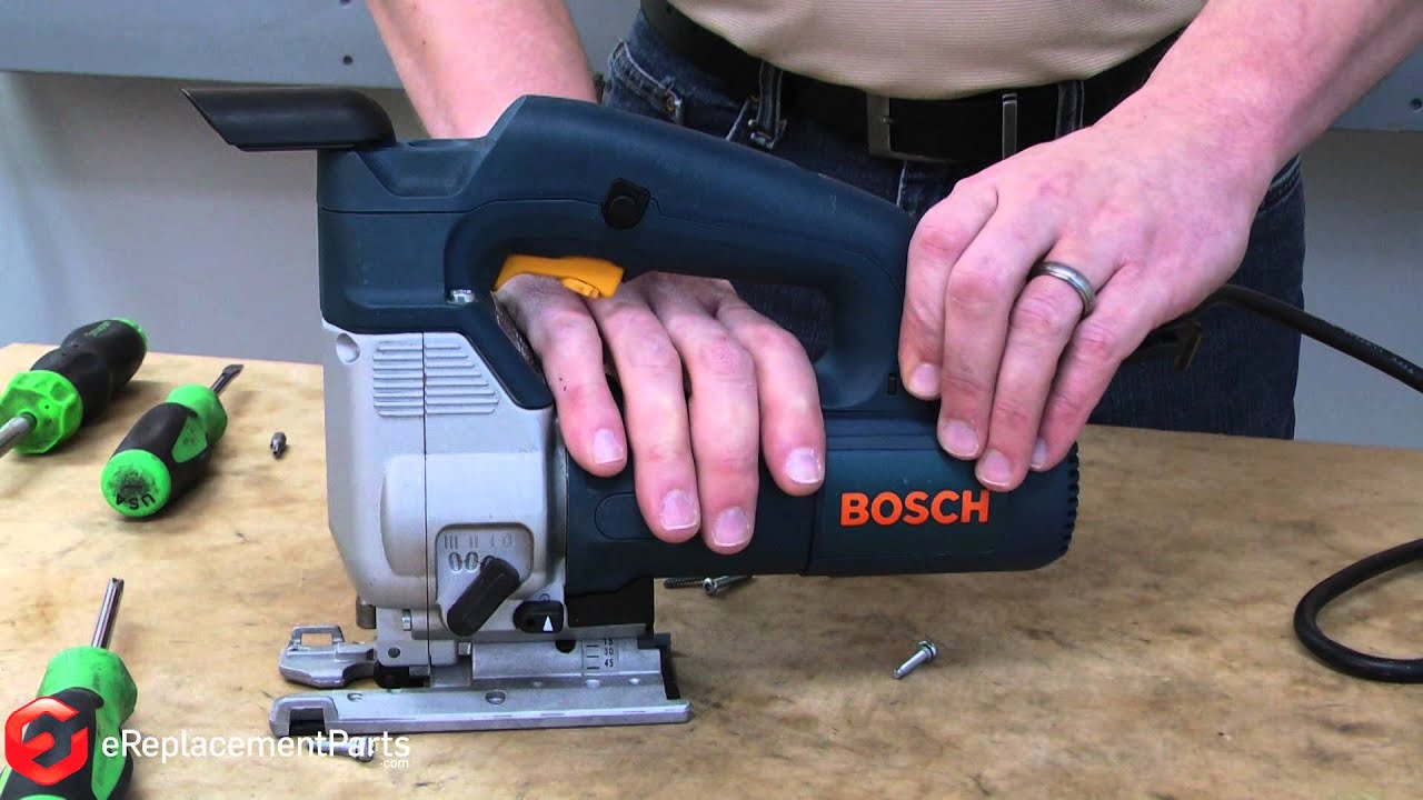 Replacing your Bosch Jig Saw TOP HANDLE ASSEMBLY