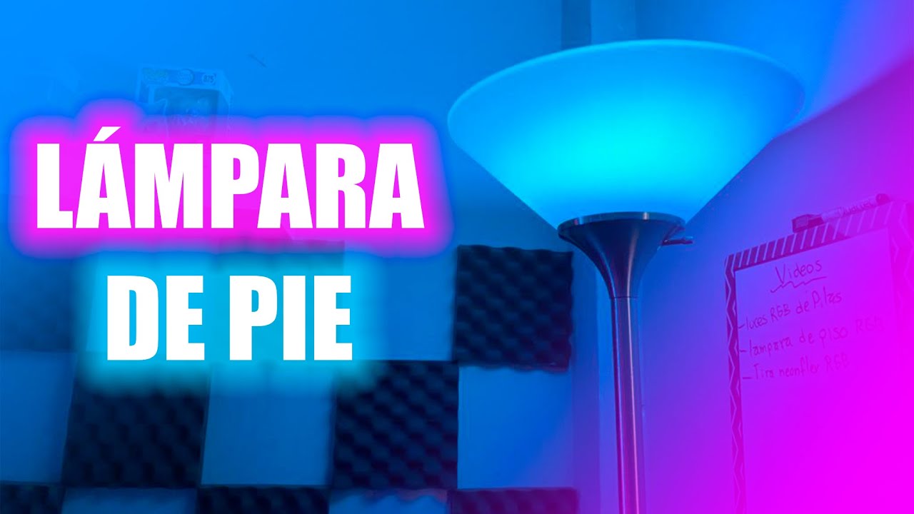 Watch LAMPARA DE PIE RGB + FOCO LED RGB | SETUP GAMER Now LAMPARA DE PIE RGB + FOCO LED RGB | SETUP GAMER
