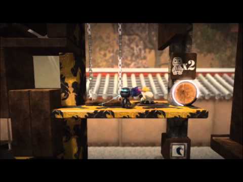 LittleBIGPlanet (720p HD) Walkthrough Part 65 - Endurance Dojo - Revisited, Co-op & Collected All
