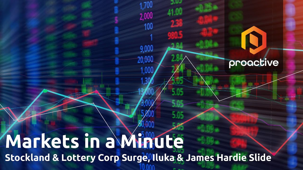 Markets in a Minute: ASX 200 edges higher as consumer and property stocks lift, materials drag