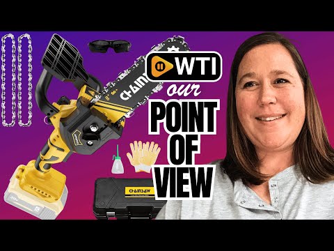 Mini Chainsaw 8 Inch for Dewalt 20V Max Battery - WTI product video review