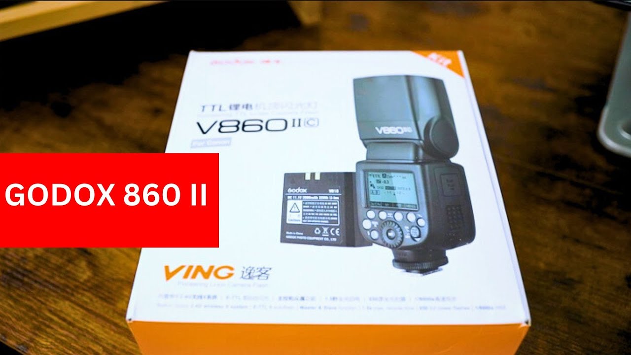 Unboxing the GODOX V860 II: The BEST Flash for Sony Cameras?