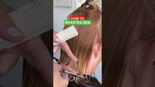 HOW TO CUT INVERTED BOB: FULL TUTORIAL LINKED BELOW! ✂️🤩🤩🤩
