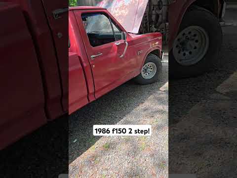 1986 f150 2 step! #holley #sniper #efi