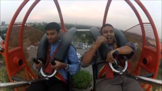 Reverse Bungee Jumping amazing experience : Kingdom of Dreams gurgaon year 2013 #askdushyant