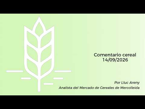 Comentario cereal - 14/09/2026