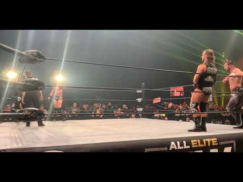 Chris Jericho during commercial break! #AEW