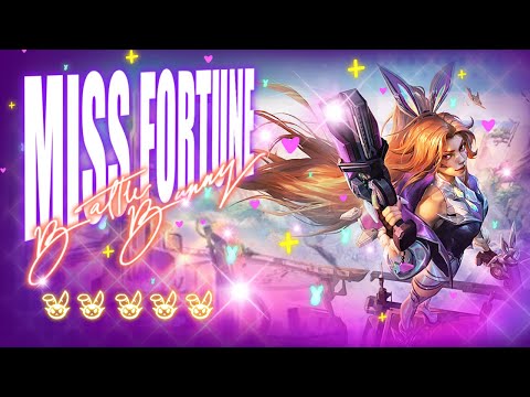 Cute And Deadly! Battle Bunny Miss Fortune PVP Gameplay | Wild Rift Anima Squad Skin Showcase