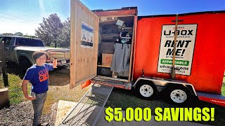 U-Haul UBox Review - Better Than PODS