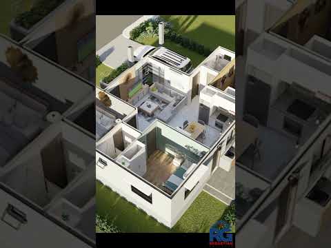 3 Bedroom Bungalow House Floor Plan