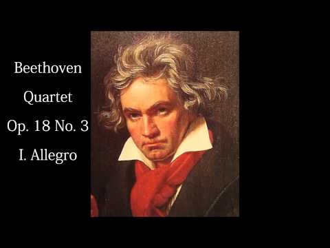 Beethoven Quartet Op. 18 No 3.   I  Allegro - Israel Haydn Quartet (Live)