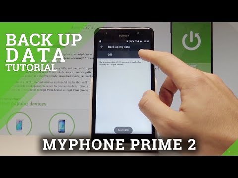 How to Enable Google Backup in myPhone Prime 2 |HardReset.info