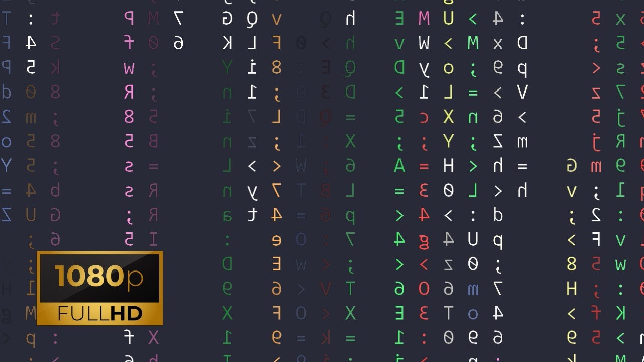 MATRIX CODE | Full HD | Great Visual Studio Code Dracula Theme | #06