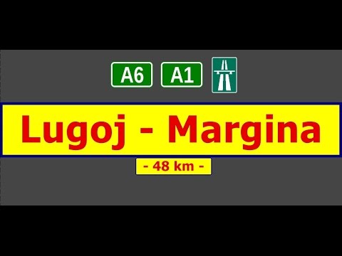 Motorways A6 & A1: Lugoj - Margina (March 17, 2017)