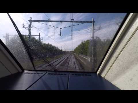 [cabinerit] A train driver's view: Almere Centrum - Amsterdam CS, SLT, 14-May-2015.