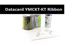 Datacard YMCKT-KT Full-Color Ribbon Kit - 300 prints - 534000-006