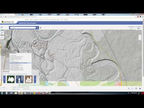 GeoPortal.Sachsen.de Schritt für Schritt Karten Einstellung