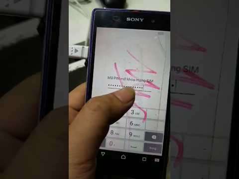 unlock SIM network Sony Au Docomo Softbank Eu +84907705936