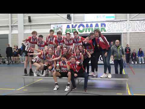 Trailer B1 Fortuna Delta Logistiek  Nederlands kampioen korfbal
