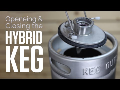 How to Open and Close the Hybrid Keg Lid
