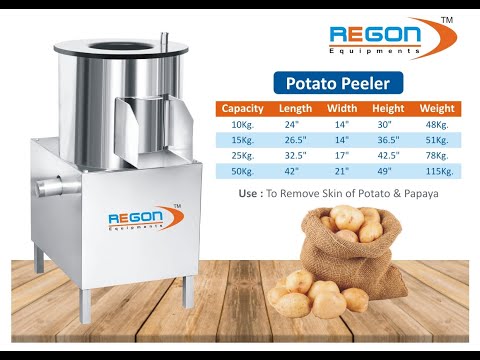 Potato Peeling Machine
