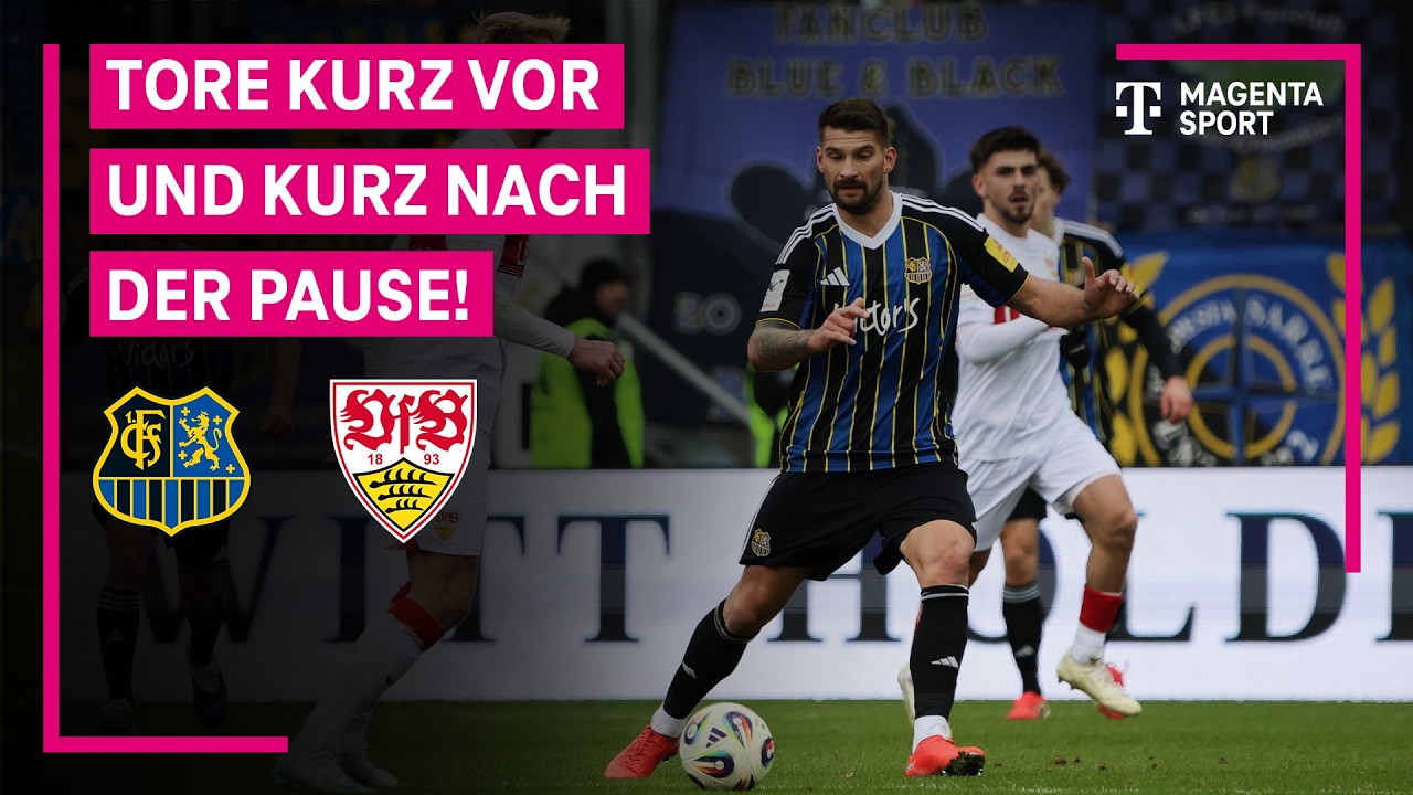 1.  Saarbrücken vs VfB Stuttgart II U21 Highlights