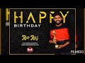 Rio Raj Happy Birthday Rio Raj Rio Raj And Sruthi Love Mashup Video Vijai TV Rio Raj
