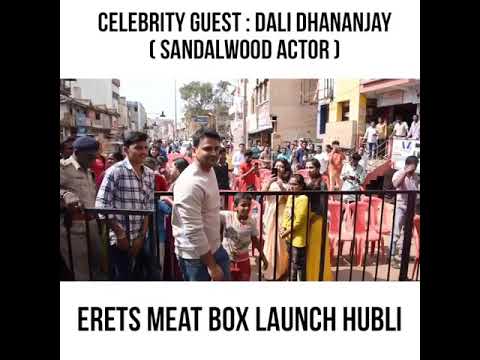 Devraj Matthew Sandalwood Celebrity Dali Dhananjay ! Erets Meat Promotion