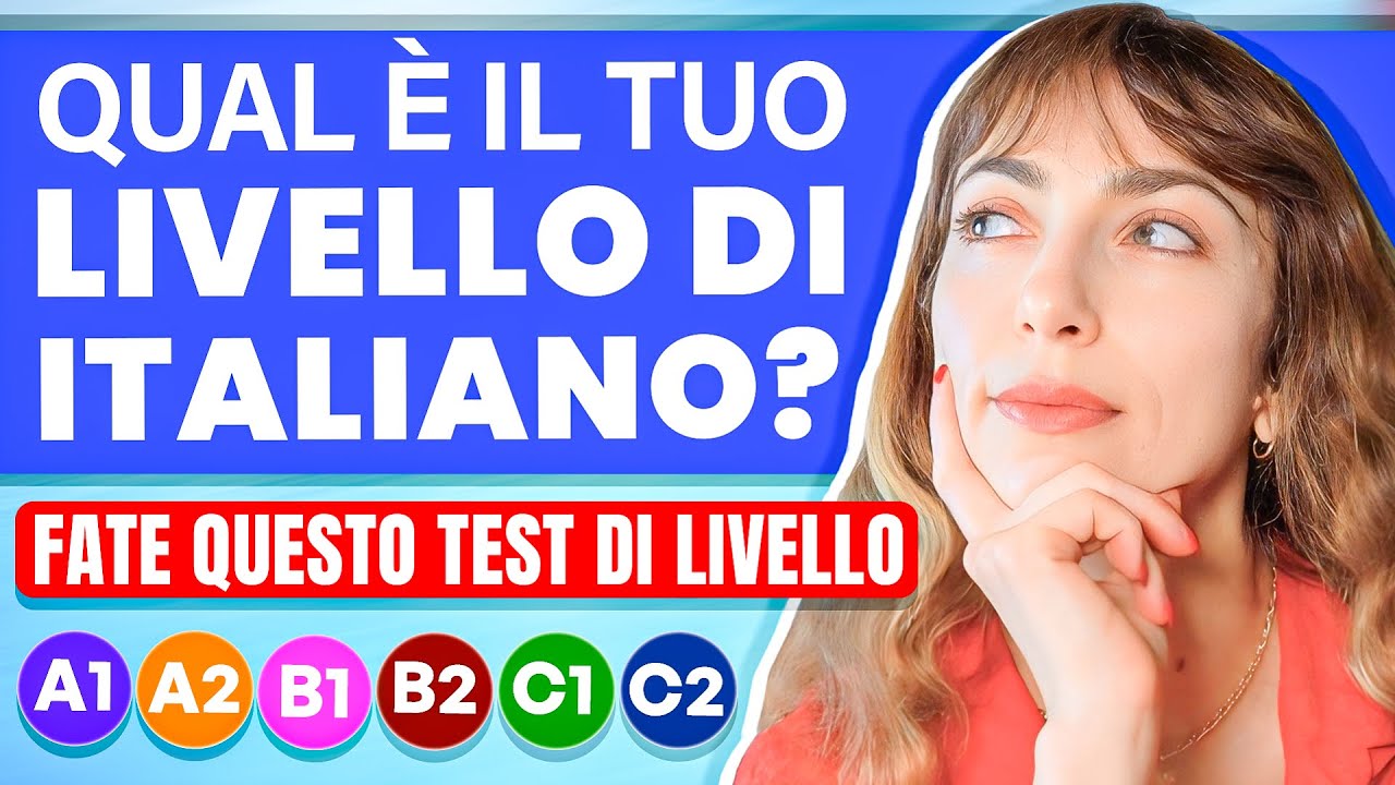Qual è il tuo livello di italiano? Quiz di 20 domande 🇮🇹 (#1)