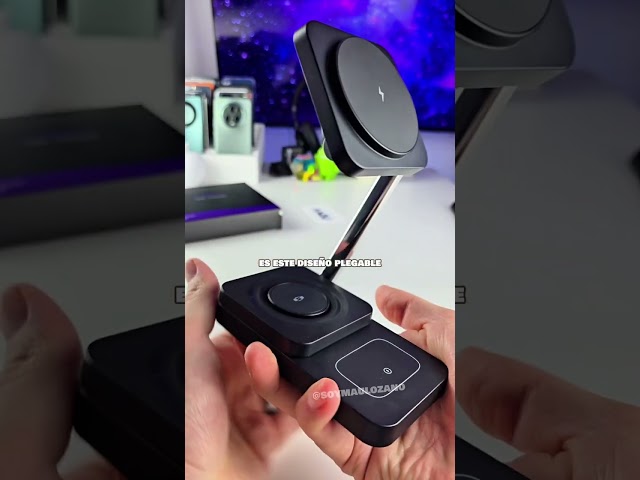 Vídeo relacionado con Amazon Basics Base de carga inalámbrica con certificación Qi de 15 W (iPhone 16/15/14/13/12/11/X, Samsung) - Con cable USB (adaptador de CA no incluido) - Negro