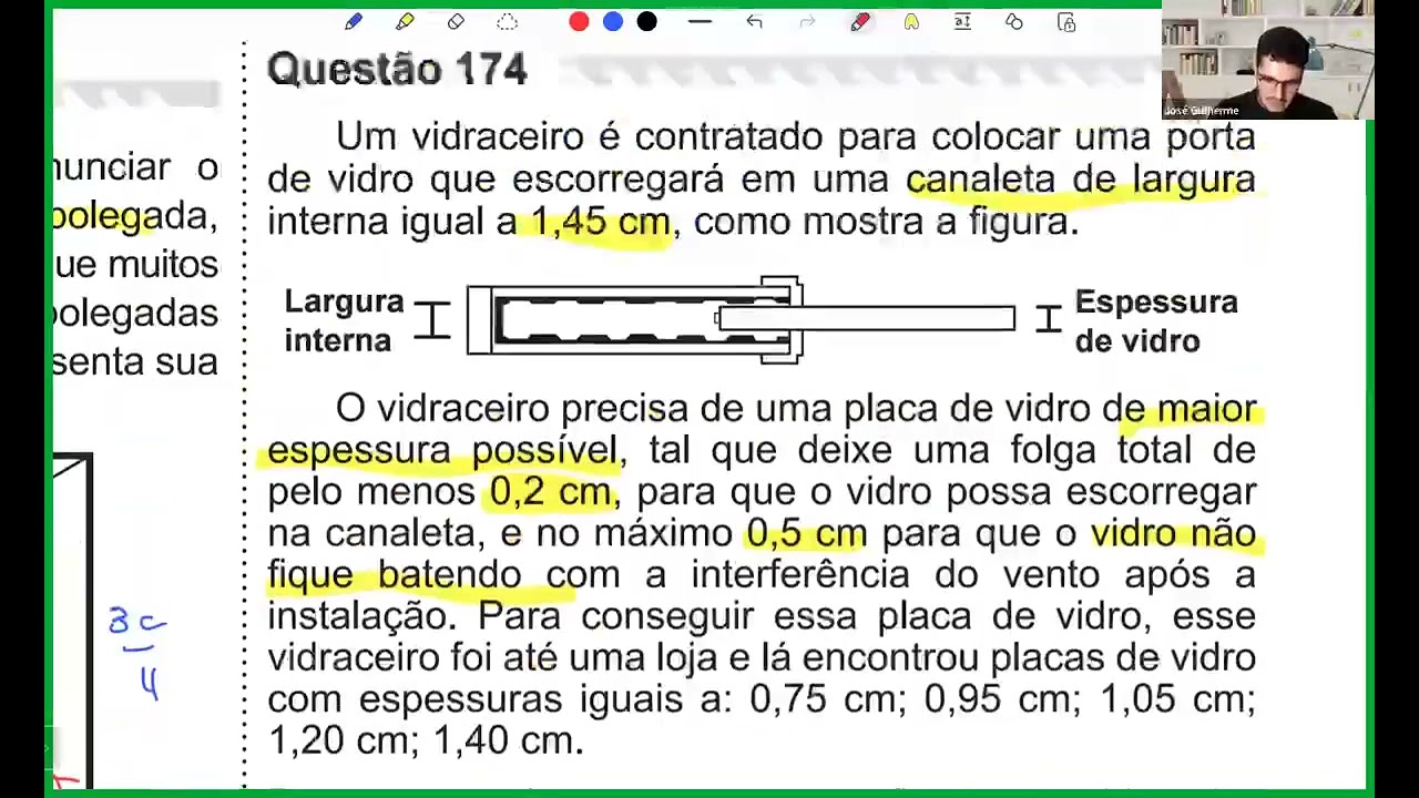 Resolução em Vídeo — Questão 155 ENEM 2019 PPL
