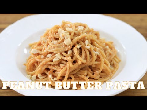 Pasta with Peanut Butter Sauce | Peanut Butter Pasta...