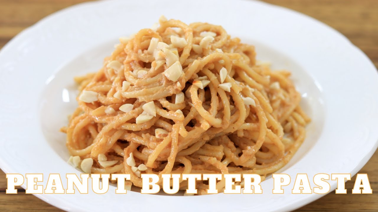 Peanut Butter Pasta Recipe The Cooking Foodie