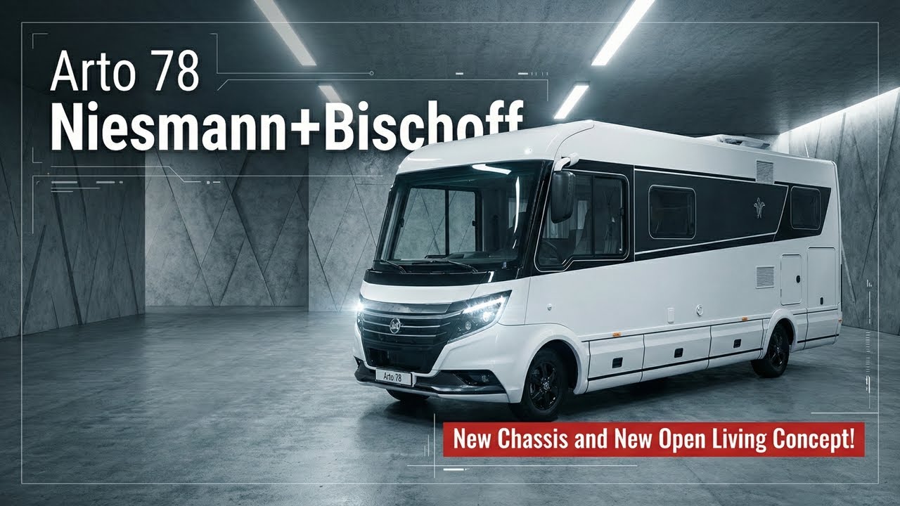 The New Niesmann+Bischoff Arto 78 First Time on Mercedes Sprinter Chassis! [Full Specs] [4K]