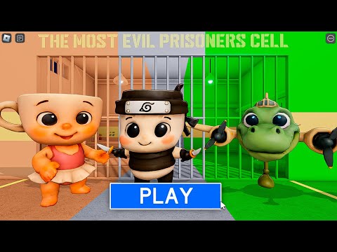 BABY BALLERINA CAPPUCCINA FALL IN LOVE WITH CAPPUCCINO ASSASSINO Escape Prison Obby!