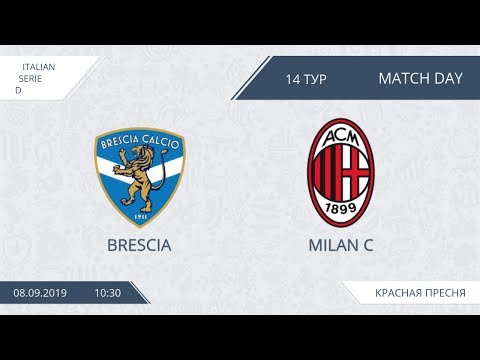 AFL19. Italy. Serie D. Day 14. Brescia - Milan C