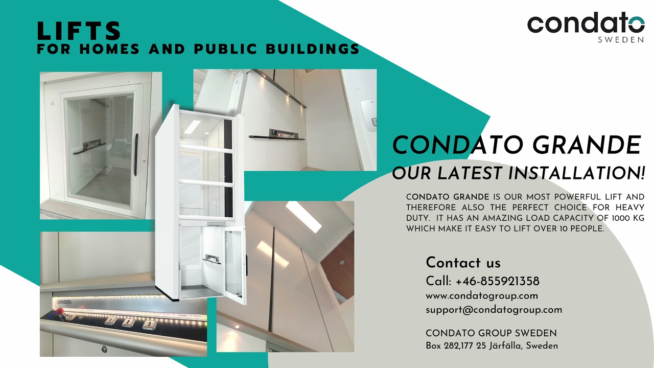 ลิฟต์บ้าน Condato Grande ไซส์ใหญ่