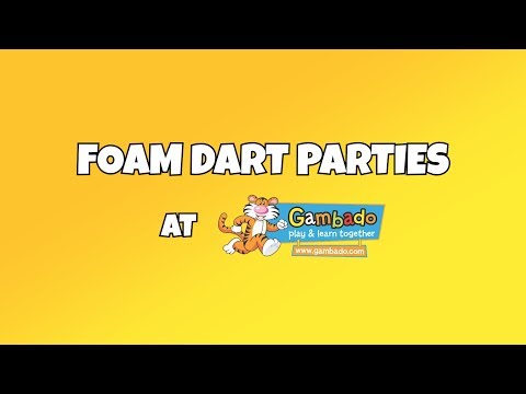 Foam Dart Parties at Gambado