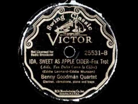 78 RPM: The Benny Goodman Quartet - Ida, Sweet As Apple Cider