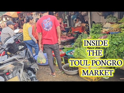 ​The Real Phnom Penh Grind: Inside the Bustling Street Market Next to Tuol Pongro Factory
