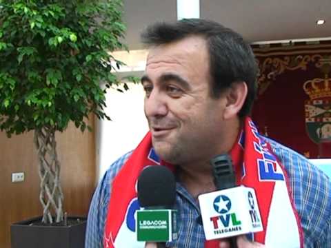 Rececepción en el Ayuntamiento al Leganés Fútbol Sala