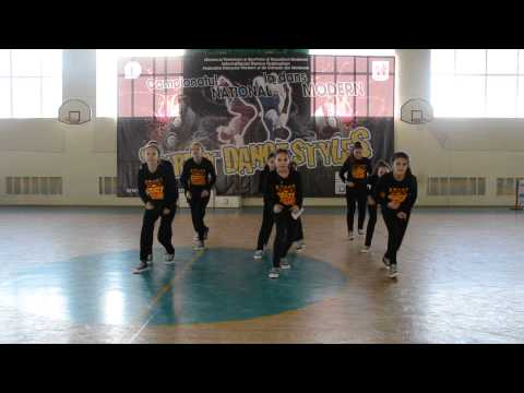 Sis n Bro, Crazy Teens - Sister Dee Group, Moldova Championship 2015, 1st Place, hip-hop, junior