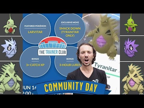TOP 3 TIPS for SHINY LARVITAR DAY! CATCH THE MOST SHINIES and MOST XP - Pokemon Go