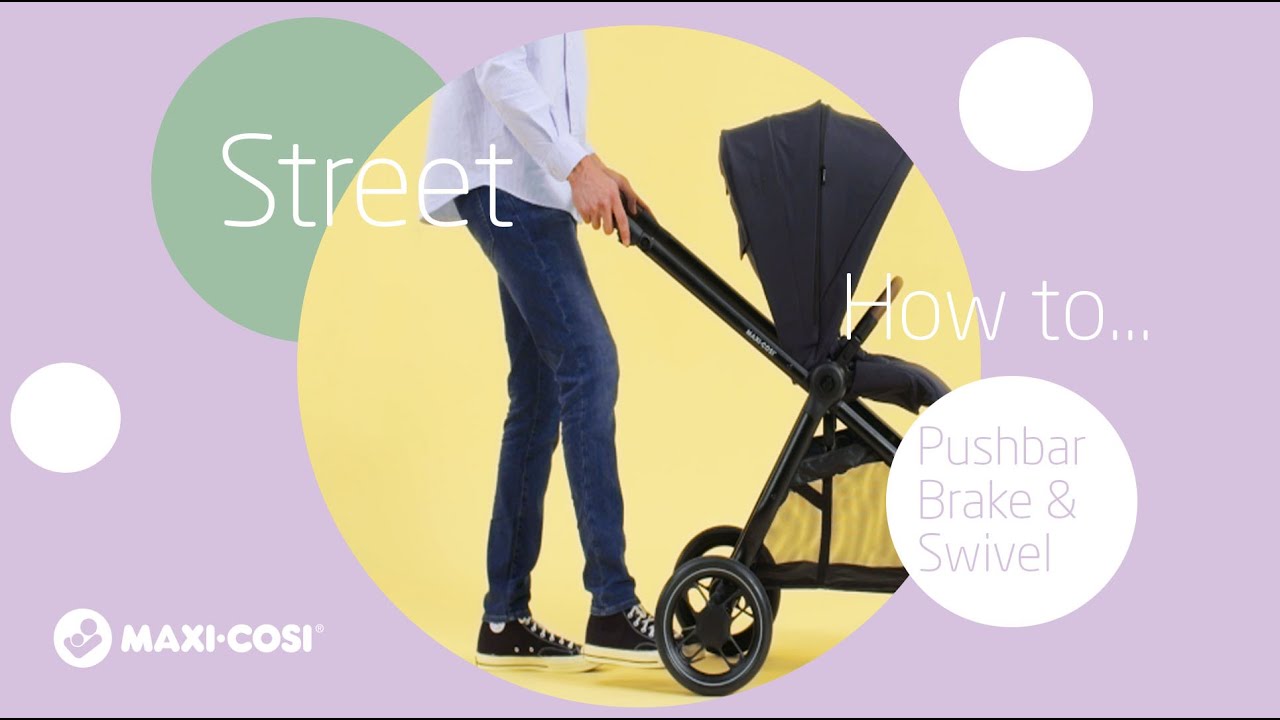 Street - How to use the brake and swivel wheels