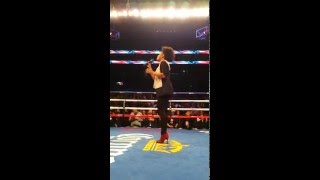 Jacobs vs Quillin- National Anthem by Priscilya Marie