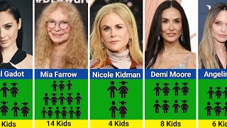 You Won’t Believe How Many Kids These Hollywood Actresses Have