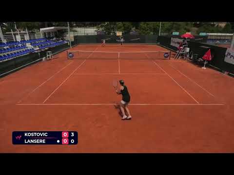 Teodora Kostovic (SRB) vs Sofya Lansere [Q] (RUS) // 6-3 2-6 7-6 // W75 Kursumlijska Banja // QF