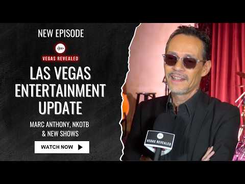 Las Vegas Entertainment Update | Marc Anthony, NKOTB and Classic Vegas Bingo