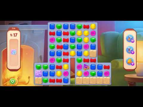 [Gameplay] Homescapes - Level 714 (No Boosters)